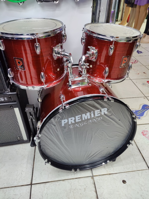 Premier England drum set 5piece 